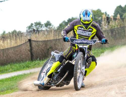 RIDE & SKID IT brings speedway expertise to the Telford Classic Dirt Bike Show