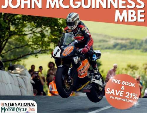 John McGuinness and Dean Harrison confirmed as special guests at the International Classic Motorcycle Show