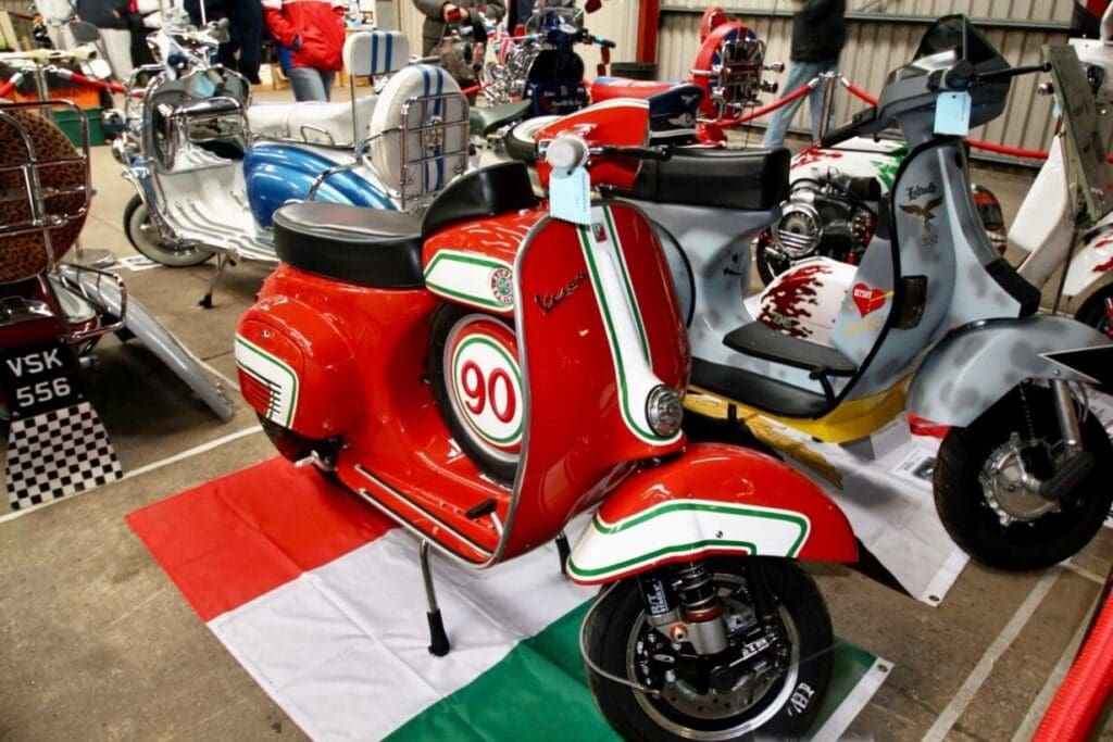 Scooter Day at Kempton Autojumble