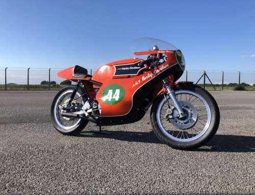 Two generations of Aermacchi racing history heading to Stafford